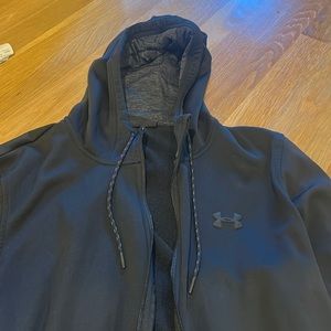XL under armor zip up hoodie